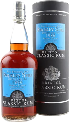 Bouteille de spiritueux : Rockley Still de la marque Bristol Classic Rum