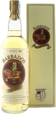 Bouteille de spiritueux : Barbados de la marque Moon Import