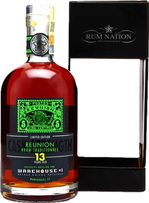 Bouteille de spiritueux : Reunion (Warehouse #1) de la marque Rum Nation