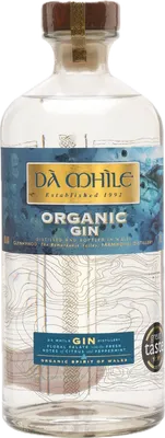 Bouteille de spiritueux : Organic Botanical Gin de la marque Da Mhile
