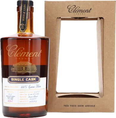 Bouteille de spiritueux : Single Cask de la marque Clément