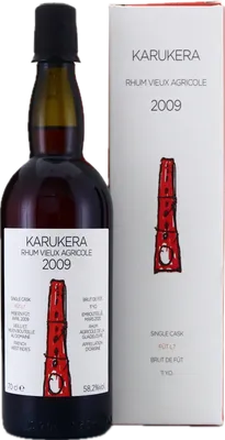 Bouteille de spiritueux : Japoniani Rhum Vieux Agricole de la marque Karukera