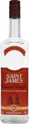Bouteille de spiritueux : Cœur de chauffe de la marque Saint James