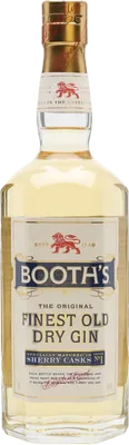 Bouteille de spiritueux : Dry Gin Sherry Casks de la marque Booth's
