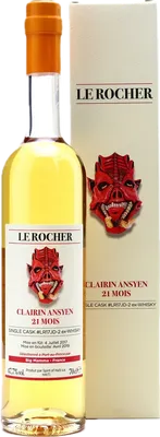Bouteille de spiritueux : Clairin Ansyen (Jack Daniels Cask) de la marque Vélier