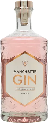 Bouteille de spiritueux : Raspberry Infused Gin de la marque Manchester