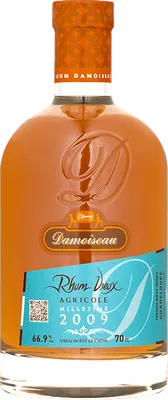 Bouteille de spiritueux : Rhum Vieux Millésime 2009 Overproof de la marque Damoiseau