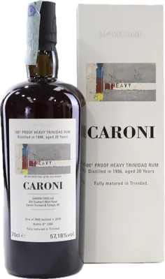 Bouteille de spiritueux : 34th Release 100 Proof de la marque Caroni