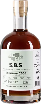 Bouteille de spiritueux : Trinidad de la marque S.B.S
