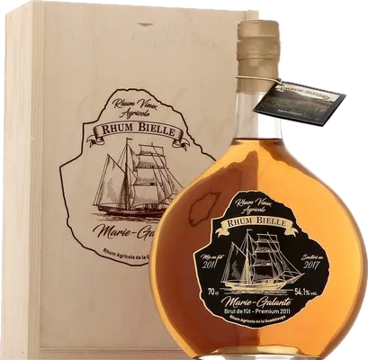 Bouteille de spiritueux : Goélette Élevé sous voile de la marque Bielle