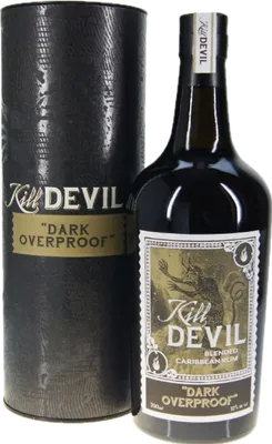 Bouteille de spiritueux : Dark Overproof de la marque Kill Devil
