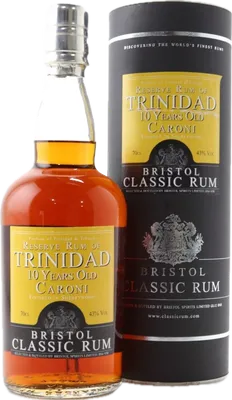Bouteille de spiritueux : Reserve Rum of Trinidad Sherrywood de la marque Caroni