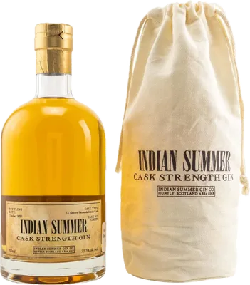 Bouteille de spiritueux : Indian Summer Cask Strength Gin de la marque Duncan Taylor