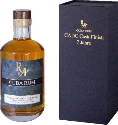Bouteille de spiritueux : Cuba Rum (CADC Finish) de la marque Rum Artesanal