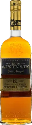Bouteille de spiritueux : Sixty Six de la marque Foursquare