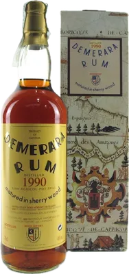 Bouteille de spiritueux : Demerara Rum de la marque Moon Import