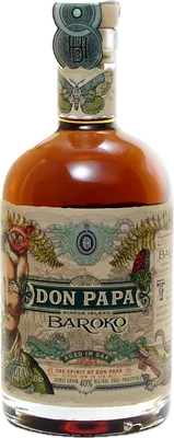 Bouteille de spiritueux : Baroko de la marque Don Papa