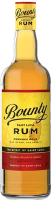 Bouteille de spiritueux : Bounty Premium Gold de la marque Saint Lucia Distillers