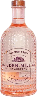 Bouteille de spiritueux : Passion Fruit & Coconut Gin de la marque Eden Mill