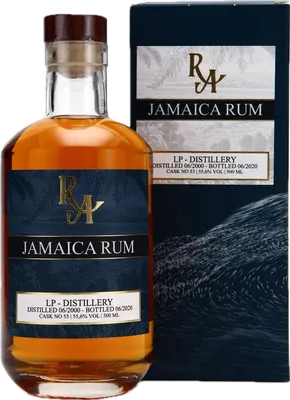 Bouteille de spiritueux : Jamaica Rum de la marque Long Pond