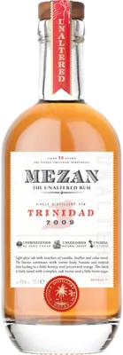Bouteille de spiritueux : Trinidad 2009 de la marque Mezan
