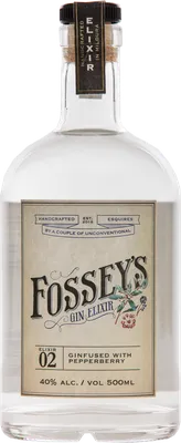 Bouteille de spiritueux : Elixir 02 Pepperberry de la marque Fossey's