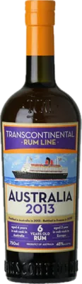 Bouteille de spiritueux : Australia 2013 de la marque Transcontinental Rum Line