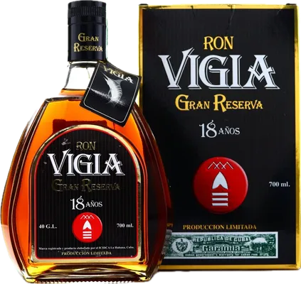 Bouteille de spiritueux : Ron  Grand Reserva de la marque Vigia