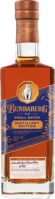 Bouteille de spiritueux : Small Batch Distillery Edition Extra Old Aged Spiced de la marque Bundaberg