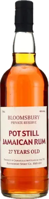 Bouteille de spiritueux : Pot Still Jamaican Rum de la marque Bloomsbury Spirits Co.