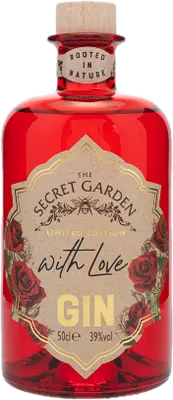 Bouteille de spiritueux : Limited Edition With Love Gin de la marque Secret Garden