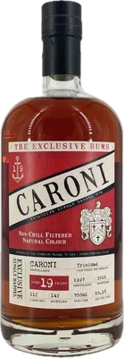 Bouteille de spiritueux : Exclusive Single Barrel Rum de la marque Caroni