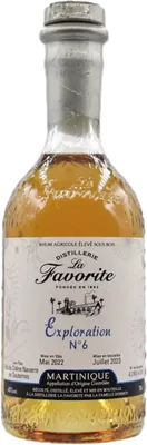 Bouteille de spiritueux : Exploration N°6 de la marque La Favorite