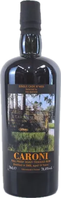 Bouteille de spiritueux : Heavy Trinidad Rum (The Nectar) de la marque Caroni