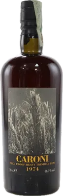 Bouteille de spiritueux : Heavy Trinidad Rum de la marque Caroni