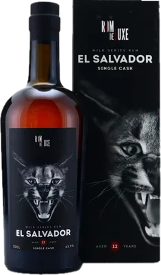 Bouteille de spiritueux : Wild Series Rum El Salvador No. 10 de la marque Romdeluxe
