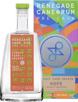 Bouteille de spiritueux : Pre-Cask Hope de la marque Renegade