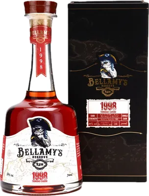 Bouteille de spiritueux : 1998 Trinidad Caroni de la marque Bellamy's Reserve