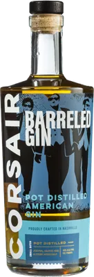 Bouteille de spiritueux : Barreled Gin de la marque Corsair