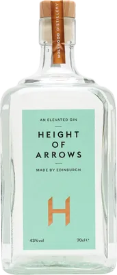 Bouteille de spiritueux : Gin de la marque Height of Arrows