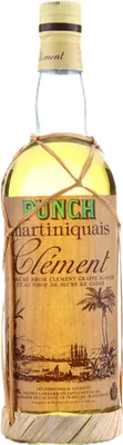 Bouteille de spiritueux : Punch Martiniquais de la marque Clément