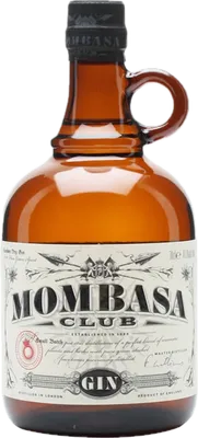 Bouteille de spiritueux : Gin de la marque Mombasa Club