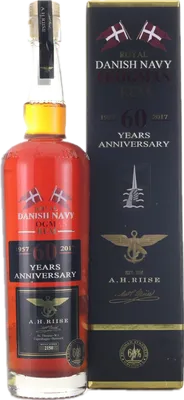 Bouteille de spiritueux : Frogman Rum 60 Years Anniversary Edition 1957-2017 de la marque A.H. Riise