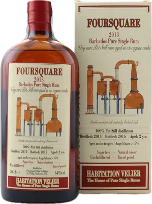 Bouteille de spiritueux : Barbados de la marque Foursquare