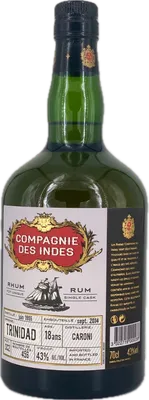 Bouteille de spiritueux : Trinidad de la marque Caroni
