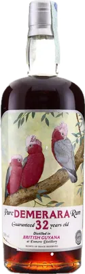 Bouteille de spiritueux : Demerara Rum de la marque Silver Seal