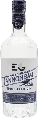 Bouteille de spiritueux : Cannonball Navy Strength Dry Gin de la marque Edinburgh