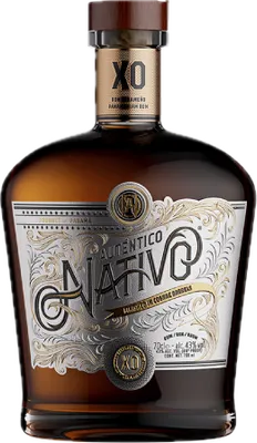 Bouteille de spiritueux : XO de la marque Auténtico Nativo