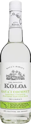 Bouteille de spiritueux : Koloa Kaua'i Coconut de la marque Koloa Rum Company