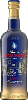 Bouteille de spiritueux : 160ème Anniversaire de la marque Barbancourt